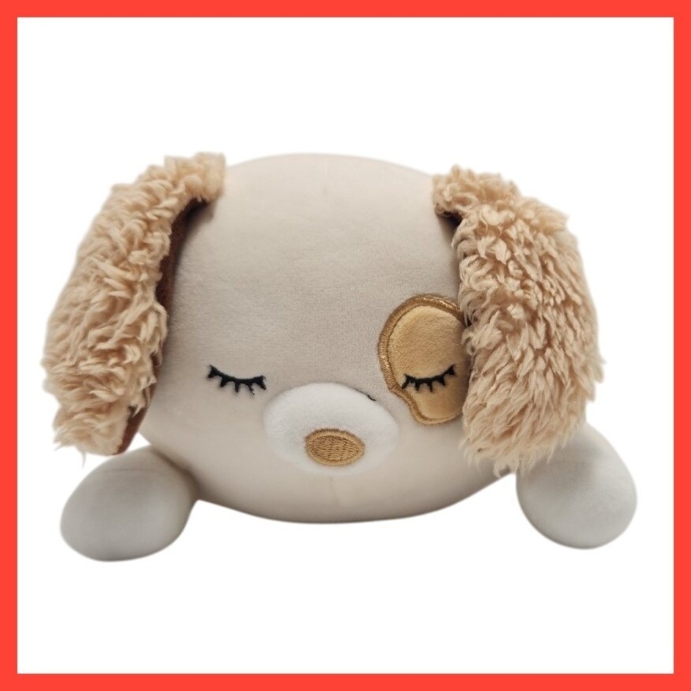 Squishmallow Target Exclusive Harrison Dog Laying Hug Mees Plush
